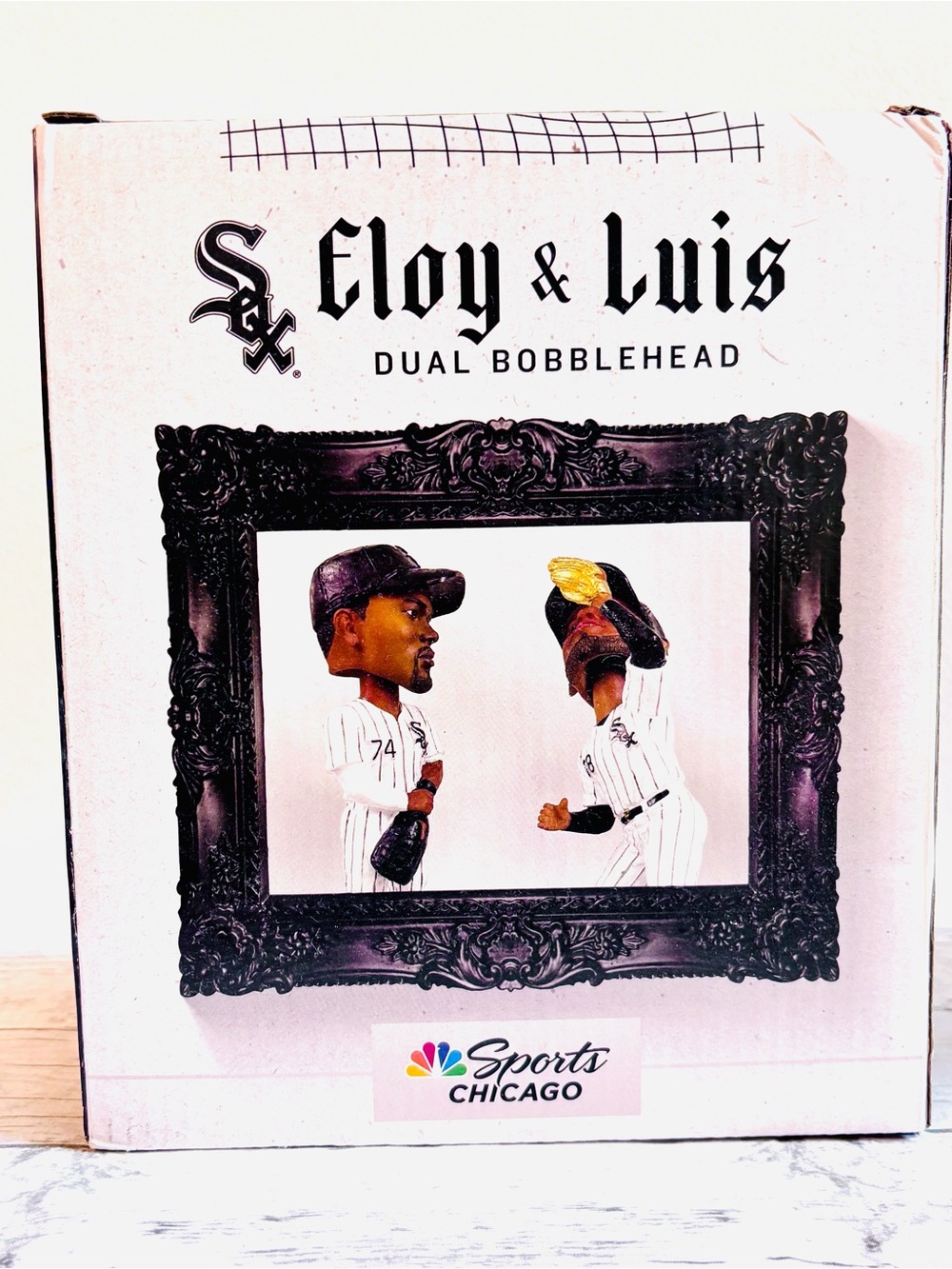 Chicago White Sox Eloy Jimenez & Luis Robert Jr Dual Bobblehead SGA 2022 NIB